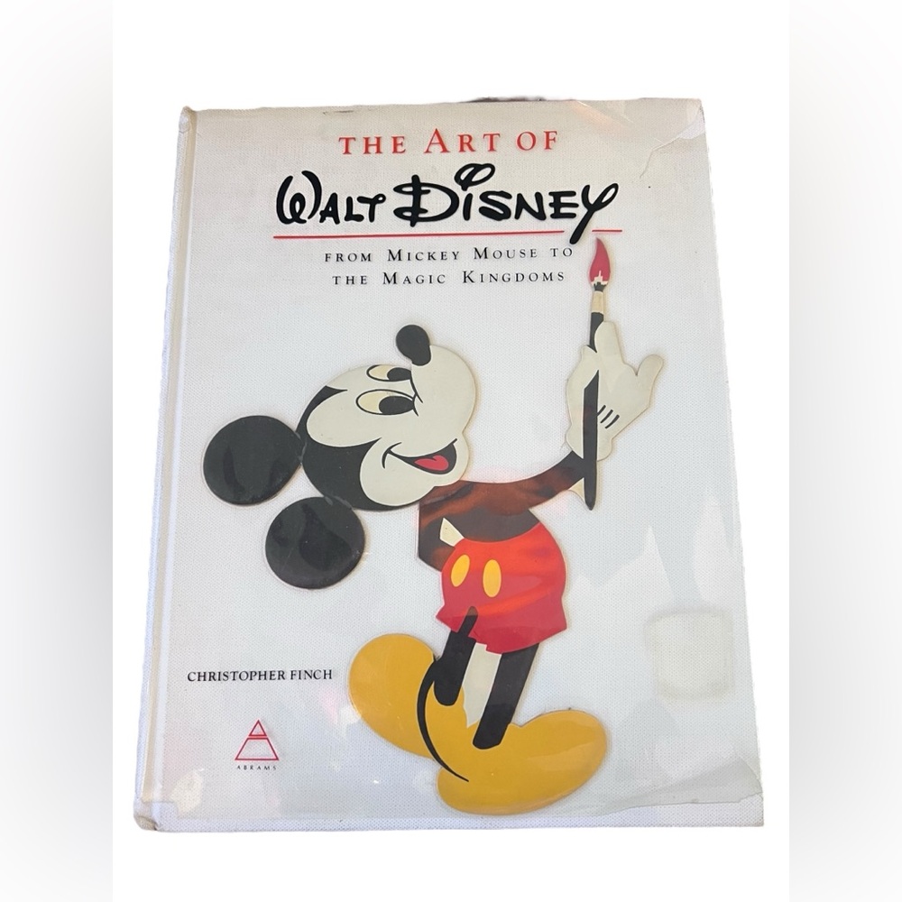 The Art of Walt Disney 1973 Hardcover 1st Edition Book Christopher Finch Vintage